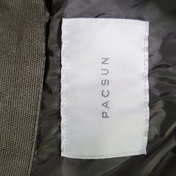 PACSUN Western Floral Embroidered Gas Jacket Mens Size Large - Picture 5 of 11